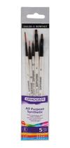 Kit De Pincéis Sintéticos Graduate 05 Unidades Daler Rowney Kit De Pincéis Sintéticos Graduate 05 Unidades Daler Rowney