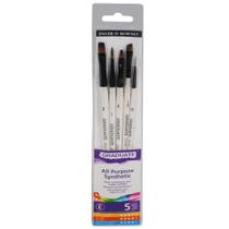 Kit de Pincéis Sintéticos Misto Daler Rowney 05 Unidades 212550002 Kit de Pincéis Sintéticos Misto Daler Rowney 05 Unidades 212550002