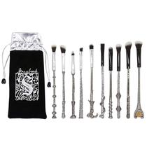 Kit de Pincel de Maquiagem Profissional - Para Base, Blush, Corretivo e Sobrancelha