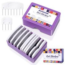 Kit de pinos de bloqueio de malha Opstin, 20 unidades para tricô e crochê