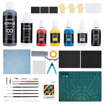 Kit de pintura 3D ELEGOO Multifuncional para modelos de impressão 3D Kit de pintura 3D ELEGOO Multifuncional para modelos de impressão 3D