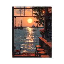 Kit De Pintura a Óleo Por Números De Paisagem De Outono Para Adultos, DIY, Presente, Decoração De