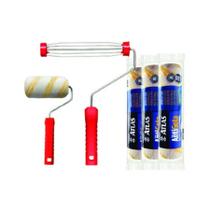 Kit de Pintura Antigotas 23cm 5 Peças 4321 - Atlas