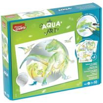 Kit De Pintura Aquarelável O Mundo Dos Dinossauros Maped Kit De Pintura Aquarelável O Mundo Dos Dinossauros Maped