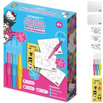 Kit de Pintura Assopra e Pinta Hello Kitty e Amigos Leo&Leo