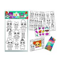 Kit de Pintura Bonequinhas - Algazarra Kit de Pintura Bonequinhas - Algazarra