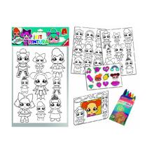 Kit de Pintura Bonequinhas - Algazarra Kit de Pintura Bonequinhas - Algazarra