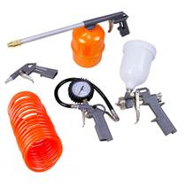 Kit de Pintura com 5 Peças para Compressor de Ar Universal Reservatório 600ml FortG