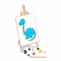 Kit de Pintura com Cavalete - Dinos - Nig Brinquedos Kit de Pintura com Cavalete - Dinos - Nig Brinquedos