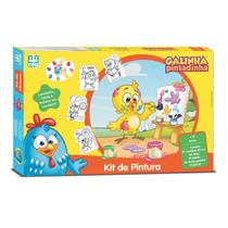 Kit De Pintura Com Cavalete Galinha Pintadinha - Nig Brinquedos Kit De Pintura Com Cavalete Galinha Pintadinha - Nig Brinquedos