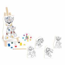 Kit de Pintura com Cavalete - Patrulha Canina - Nig Brinquedos Kit de Pintura com Cavalete - Patrulha Canina - Nig Brinquedos