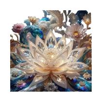 Kit De Pintura Com Diamantes 5D DIY, Mosaico De Flores Em Formato Quadrado E Redondo, Bordado De Kit De Pintura Com Diamantes 5D DIY, Mosaico De Flores Em Formato Quadrado E Redondo, Bordado De