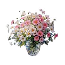 Kit De Pintura Com Diamantes Em Forma De Flor, Mosaico Completo Com Brocas Quadradas E Redondas,