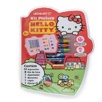 Kit De Pintura Com Estojo Hello Kitty 24 Peças