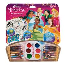 Kit de Pintura com Livro de Colorir - Disney Princesas - Toyng Kit de Pintura com Livro de Colorir - Disney Princesas - Toyng