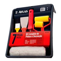 Kit De Pintura Completo Atlas 7 Peças 1016