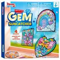 Kit de pintura de gemas Suncatcher Window Art Kits 4 unidades Kit de pintura de gemas Suncatcher Window Art Kits 4 unidades