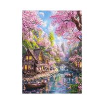 Kit De Pintura Diamante 5D Para Adultos Iniciantes: Veleiro Marítimo, Paisagem Costeira, Mosaico