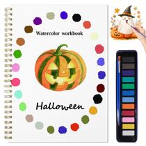 Kit de Pintura em Aquarela DPWCVM com Caderno de Exercícios e Livro de Colorir Kit de Pintura em Aquarela DPWCVM com Caderno de Exercícios e Livro de Colorir