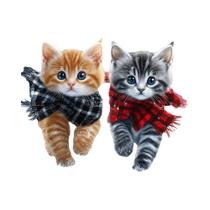 Kit De Pintura Em Diamante 5D Para Gato E Gatinho, Bordado De Mosaico De Inverno Com Neve, Decoração Kit De Pintura Em Diamante 5D Para Gato E Gatinho, Bordado De Mosaico De Inverno Com Neve, Decoração