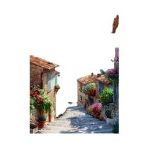 Kit De Pintura Em Diamante Amigável Para Iniciantes Paisagem Urbana DIY Artesanato Em Mosaico Kit De Pintura Em Diamante Amigável Para Iniciantes Paisagem Urbana DIY Artesanato Em Mosaico