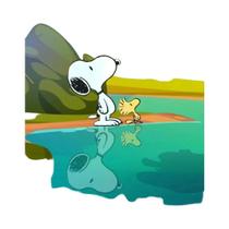 Kit De Pintura Em Diamante Snoopy Fofo Com Strass, Mosaico E Ponto Cruz, Presente Infantil