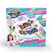 Kit De Pintura Fashion Design Airbrush - Fun Divirta-Se