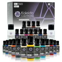 Kit de Pintura Gaahleri Kaleido Acrílica à Base de Água com 24 Cores