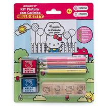 Kit de Pintura Hello KITTY 11 Peças Blister Kit de Pintura Hello KITTY 11 Peças Blister