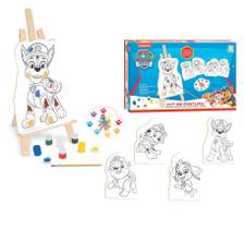 Kit de Pintura Infantil Patrulha Canina - 13 Peças - Nig