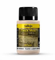 Kit de pintura modelo Vallejo Light Brown Thick Mud 40mL