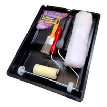 Kit de Pintura Multiuso 5 Pecas - Barato - Pinturas Parede Muro Portão - Ref. 825