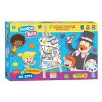 Kit de Pintura Mundo Bita em Madeira - Nig Brinquedos Kit de Pintura Mundo Bita em Madeira - Nig Brinquedos
