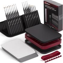 Kit de pintura Nicpro Professional Miniature com paleta úmida Kit de pintura Nicpro Professional Miniature com paleta úmida