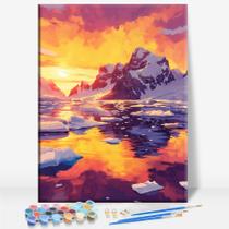 Kit de pintura por números Aeontinity 40 x 30 cm com tela Kit de pintura por números Aeontinity 40 x 30 cm com tela