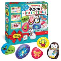 Kit de pintura rupestre Creativity para crianças Holiday Hide & Seek
