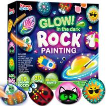 Kit de pintura rupestre JOYIN Glow in The Dark para crianças de 6 a 12 anos Kit de pintura rupestre JOYIN Glow in The Dark para crianças de 6 a 12 anos