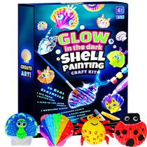 Kit de pintura Shell EPUMP Glow in The Dark para crianças de 6 a 8 anos