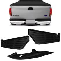Kit de Pisante do Parachoque Traseiro Cromado para Ford F250 1999 a 2012 Kit de Pisante do Parachoque Traseiro Cromado para Ford F250 1999 a 2012