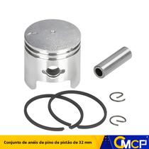 Kit De Pistão Para Motosserra De 32mm Para Motosserra De 23cc 2 Tempos 1E32F 32F Peças De Reposição
