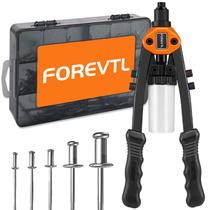 Kit de Pistola de Rebite FOREVTL 1/4" com 210 Rebites