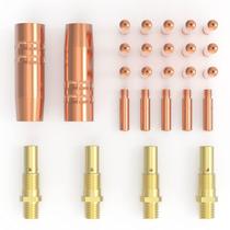 Kit de pistola de solda MIG TOOLIOM TL-200M .030" com pontas de bicos