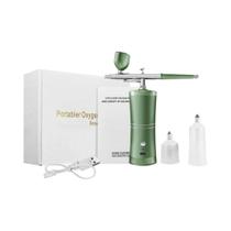 Kit De Pistola De Spray Mini Airbrush Portátil Sem Fio Com Compressor Para Pintura Kit De Pistola De Spray Mini Airbrush Portátil Sem Fio Com Compressor Para Pintura