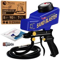 Kit de pistola Sandblaster LE LEMATEC Compressor de ar portátil AS118-2C