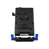 Kit de placa de bateria IndiPRO com suporte para haste de 15 mm e montagem V-Mount