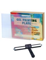 Kit de Placa de Gel para Impressão Safetect 20 x 25 cm Reutilizável