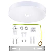 Kit de Placa de Techo Arturesthome 15 cm Blanca Fácil de Instalar