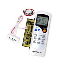 Kit de Placa Eletrônica Universal com Controle Remoto para Ar Condicionado - SPLIT HI WALL BRANCO