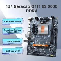 Kit De Placa Mãe Para Computador Gamer DIY Com Processador Intel Core I7 De 13ª Geração, RAM DDR4,