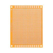 Kit De Placa Universal PCB Amarela 10pcs Lado Único 5x7cm 7x9cm Para Prototipagem De Soldagem DIY
